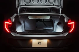 The all-new K3 Sedán, 2026