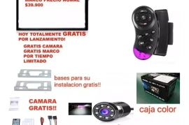 Radio Carro Bluetooth + Camara Usb Sd Pantalla 7 H